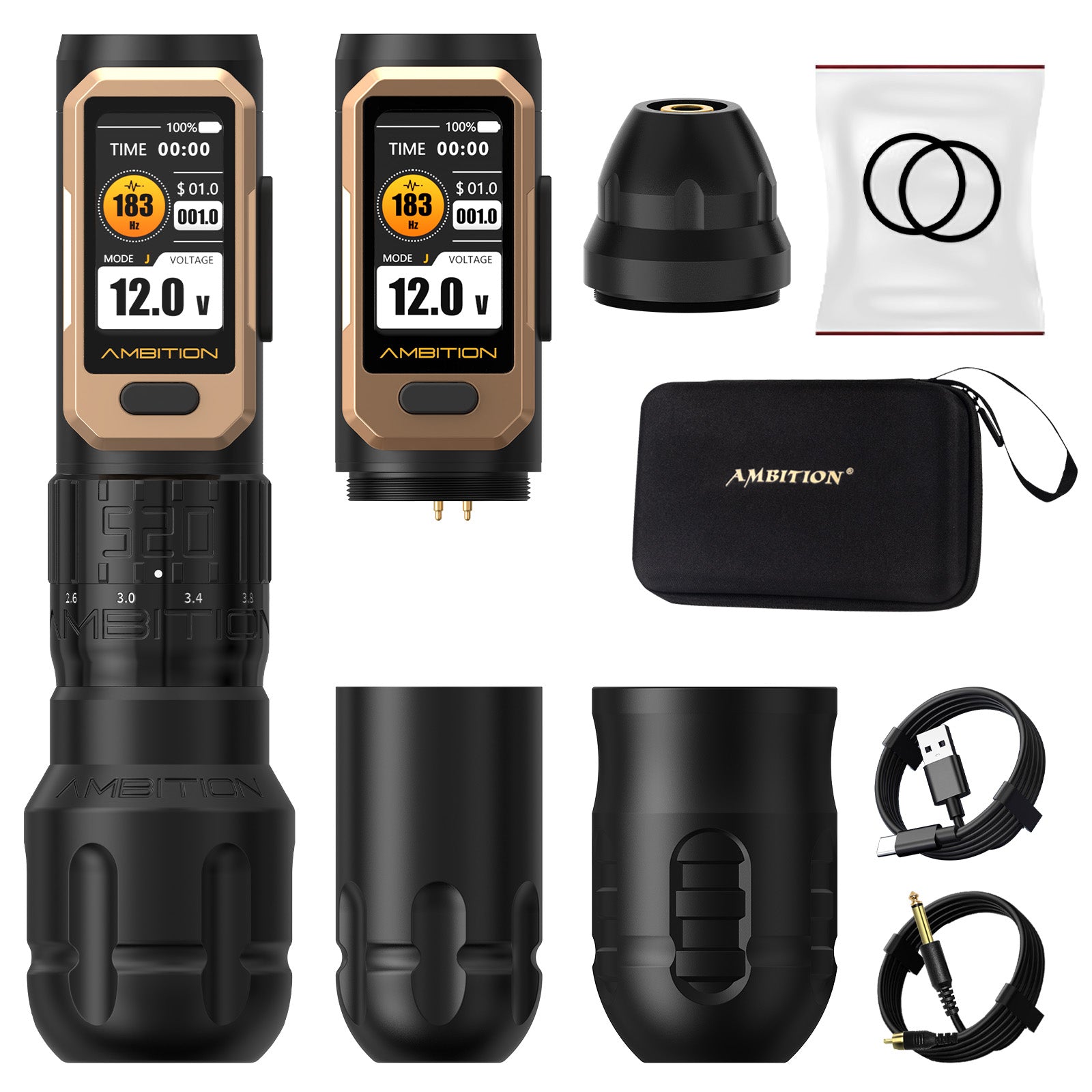 Ambition Soldier Pro 520 Wireless Tattoo PMU Machine