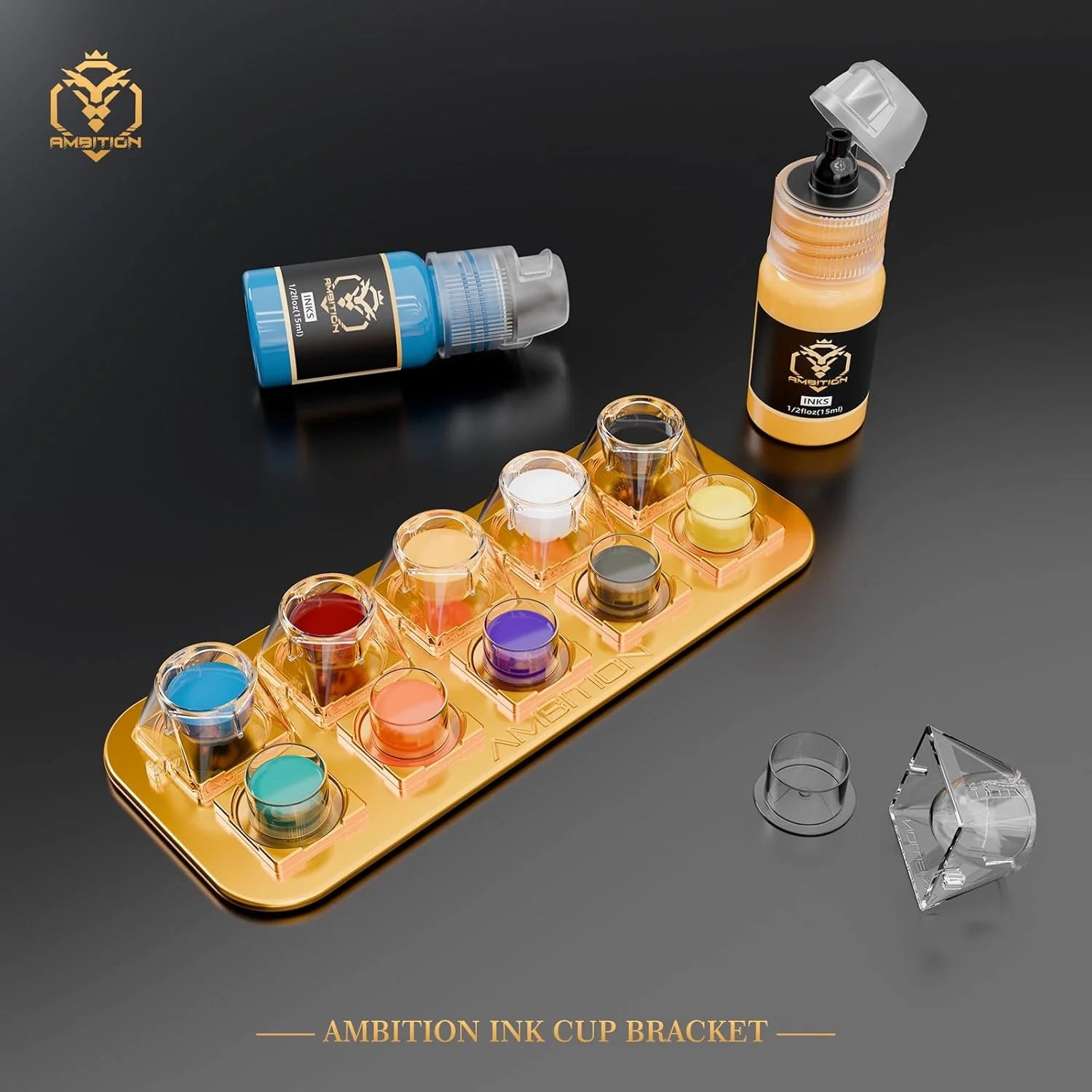 Ambition Tattoo Ink Cup Bracket