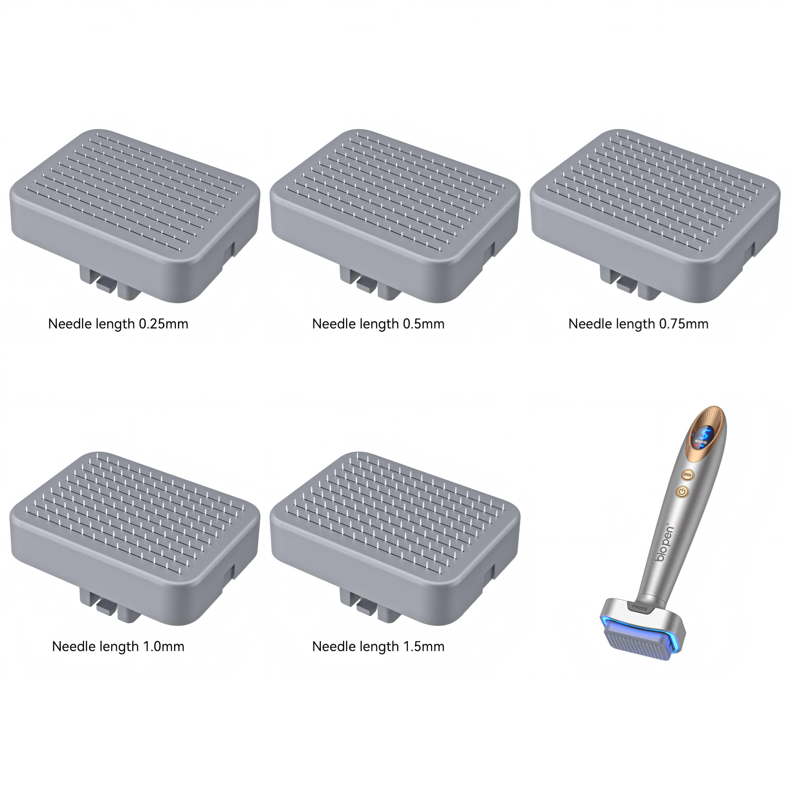 Têtes de rechange Bio Pen Bio6 (5 pièces)