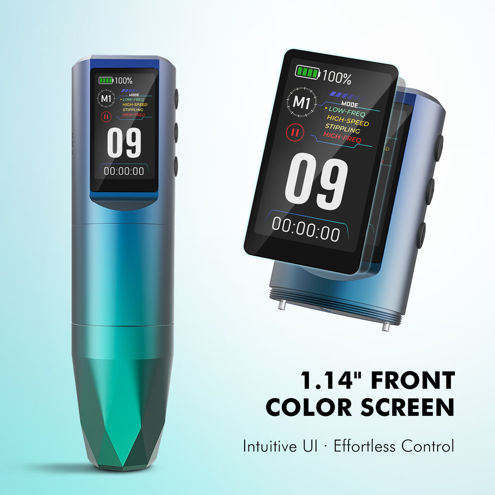 CHUSE Aurora Wireless Multi-Frequency Tattoo PMU Machine