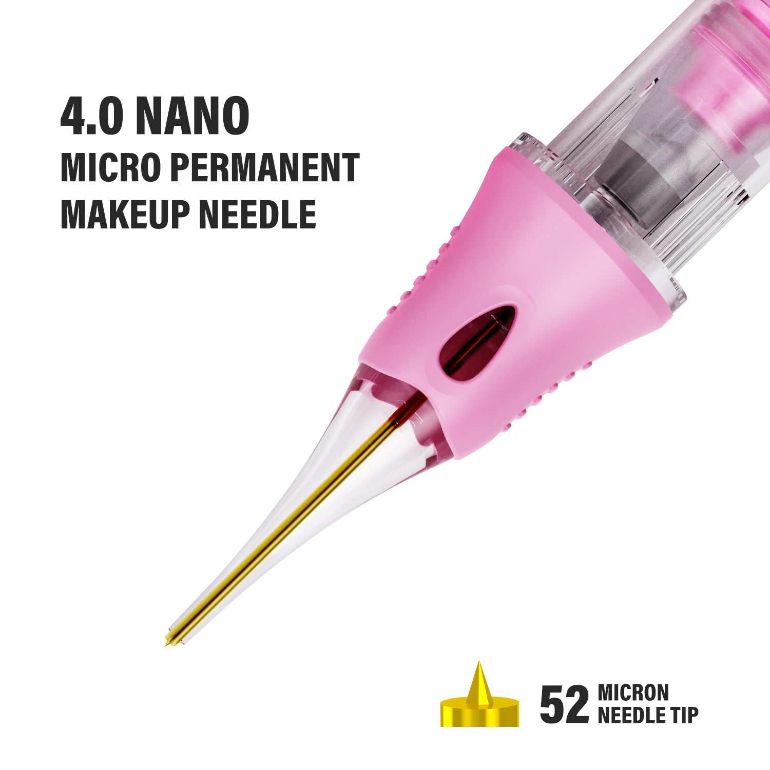 CHUSE V6 Pink Tattoo PMU Cartridges Needles (10Pcs)