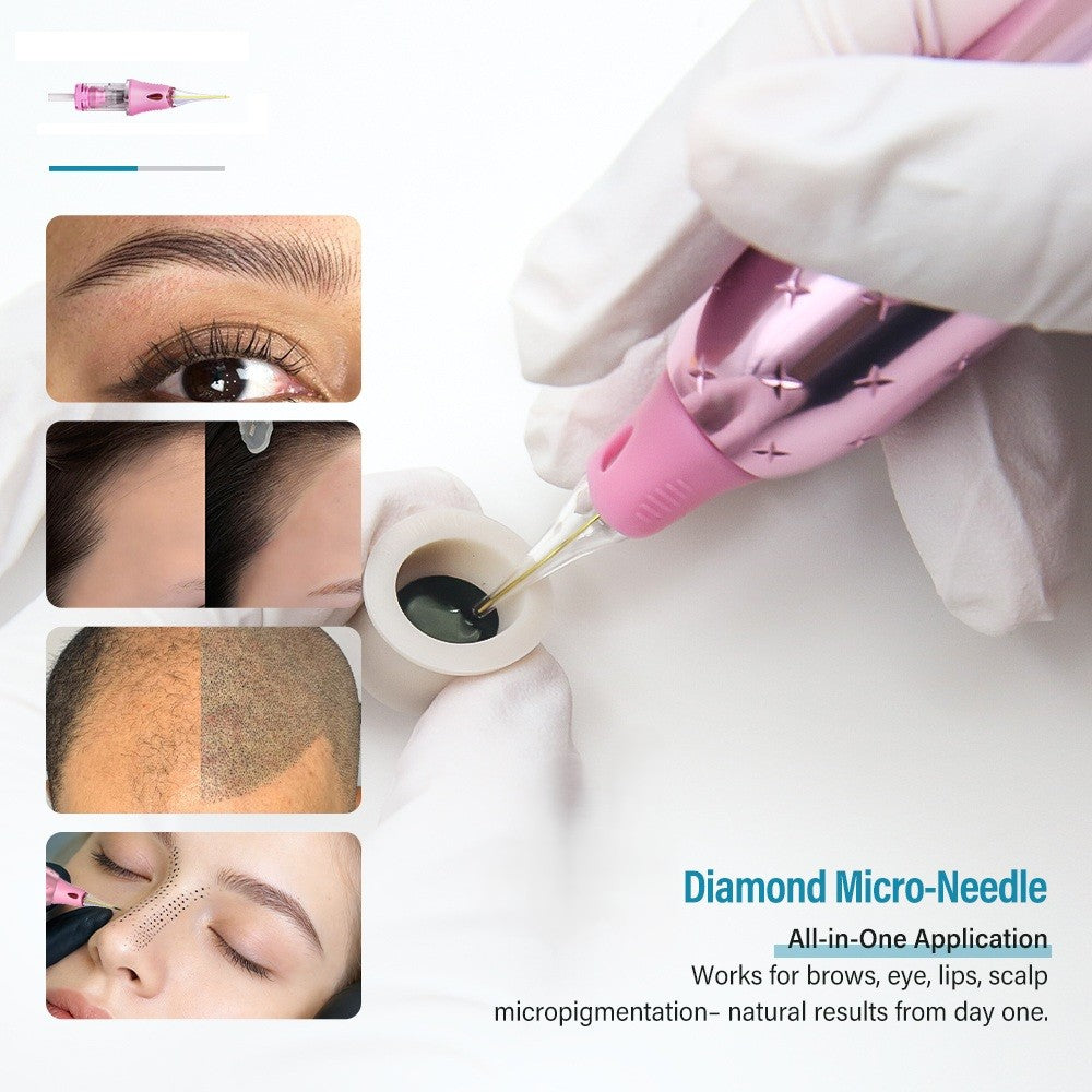 Cartouches d'aiguilles de tatouage PMU CHUSE V6 Pink (10 pièces)