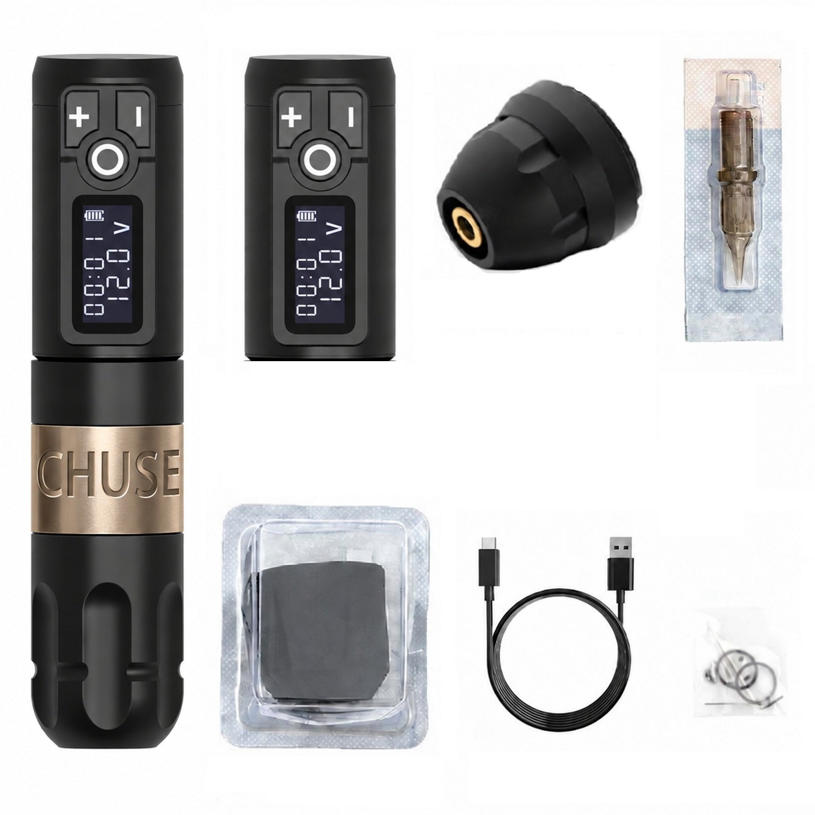 PMUマシン CHUSE Wireless Tattoo PMU Machine – Professional Rotary Pen for