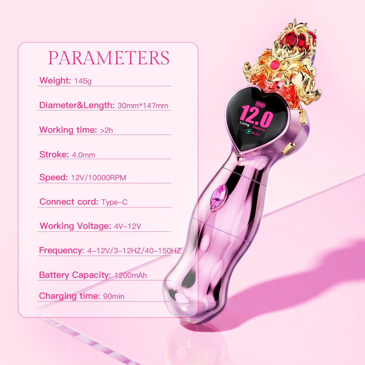Faviamo Elva | Lightweight Aesthetic Tattoo Machine Designed for Artists