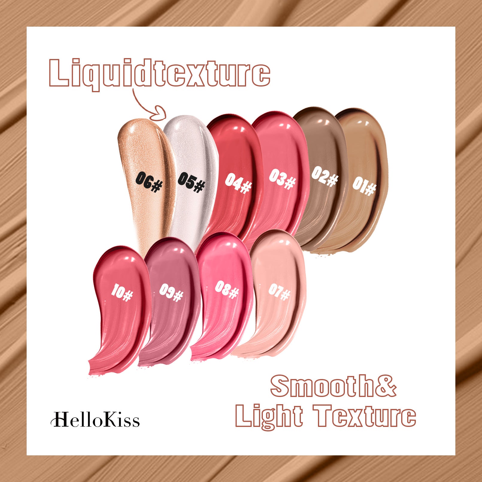 Liquid Highlighter & Contour Wand with Cushion Sponge Applicator – Cream Blush Highlight Makeup Stick, Twist Dispensing Glow Wand for Face Sculpting, Blendable Shimmer Makeup