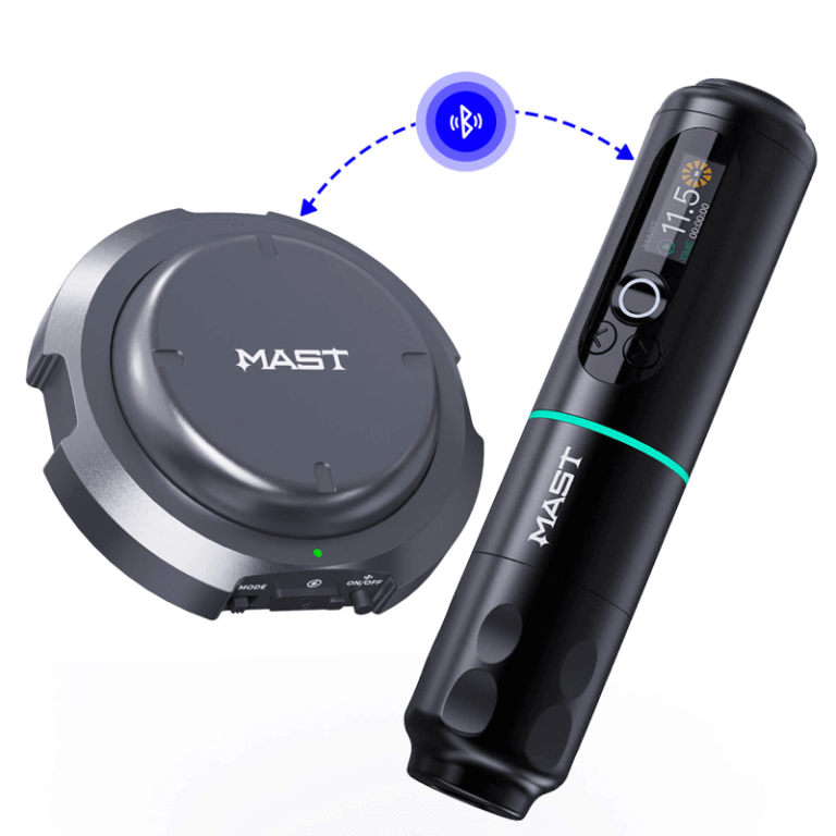 Mast Archer 2 Wireless Tattoo Pen Machine with 3.5MM Stroke Brushless Motor Color Screen