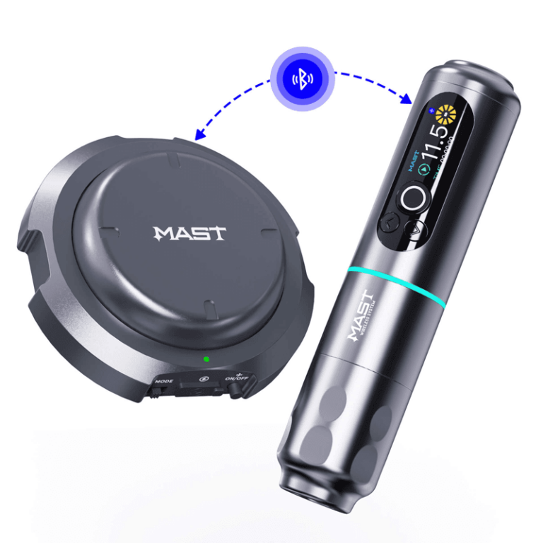 Mast Archer 2 Wireless Tattoo Pen Machine with 3.5MM Stroke Brushless Motor Color Screen