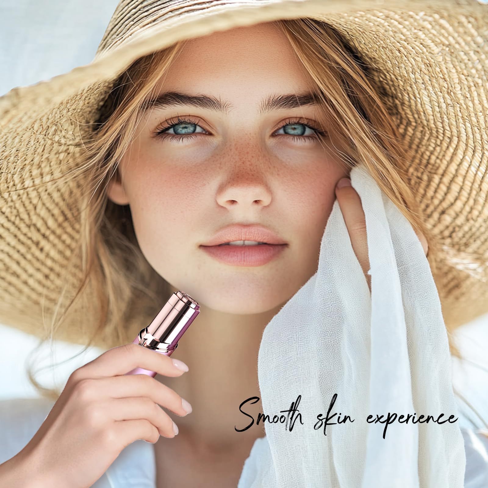 Painless Electric Facial Hair Remover for Women