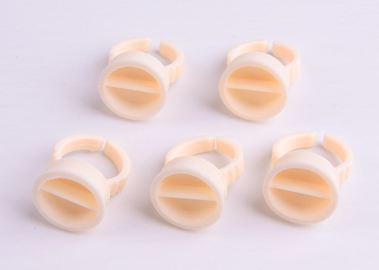 Disposable Tattoo/PMU Pigment Silicone Ring Cups - 100Pcs