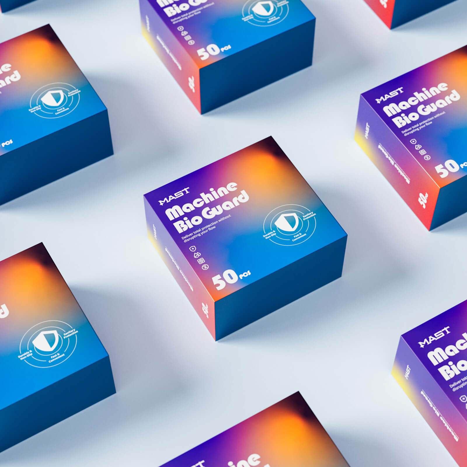 MAST Bio Guard Shield Pro | Medical-Grade Disposable Protective Covers for Tattoo Machines – Box of 50