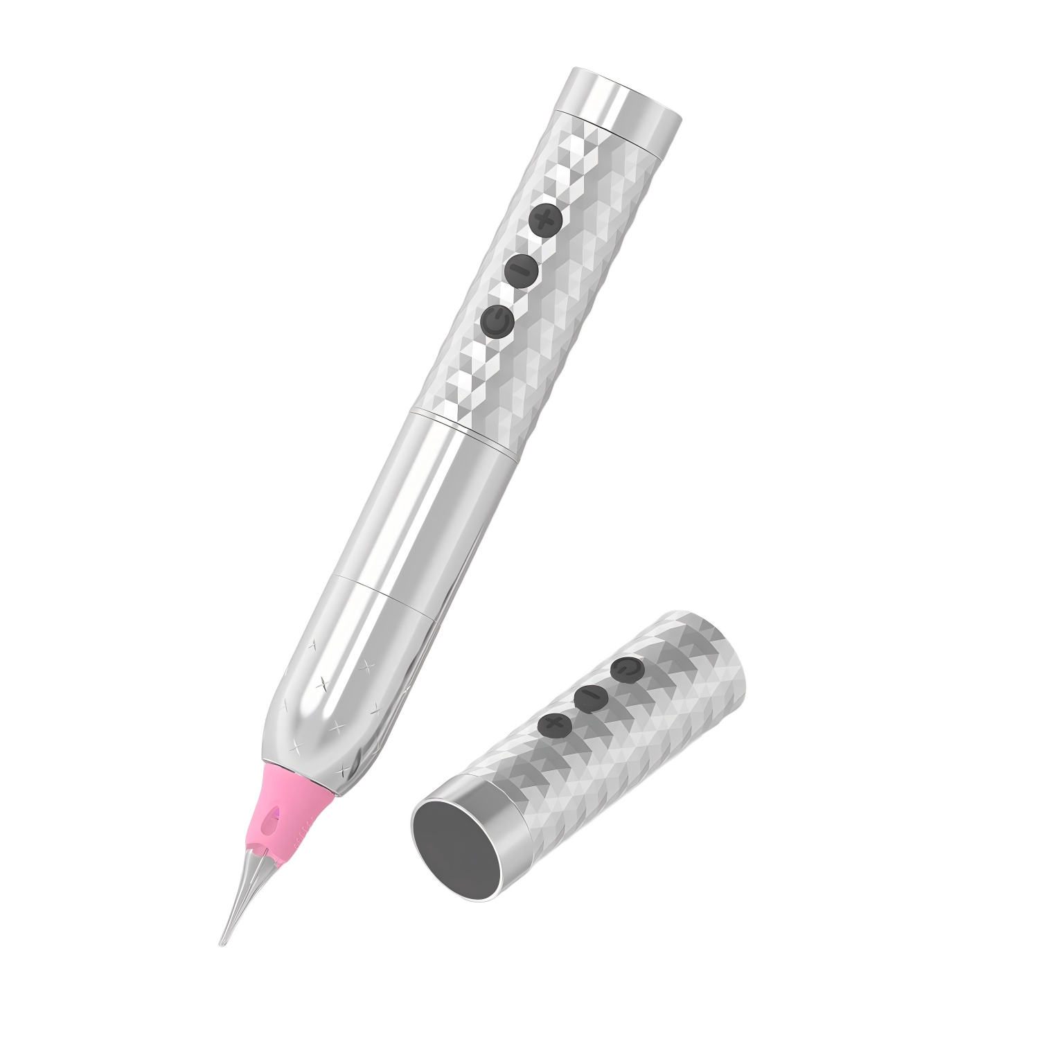 CHUSE PV6 Luxe Rose Air Pro Dual Batteries Wireless PMU Tattoo Machine