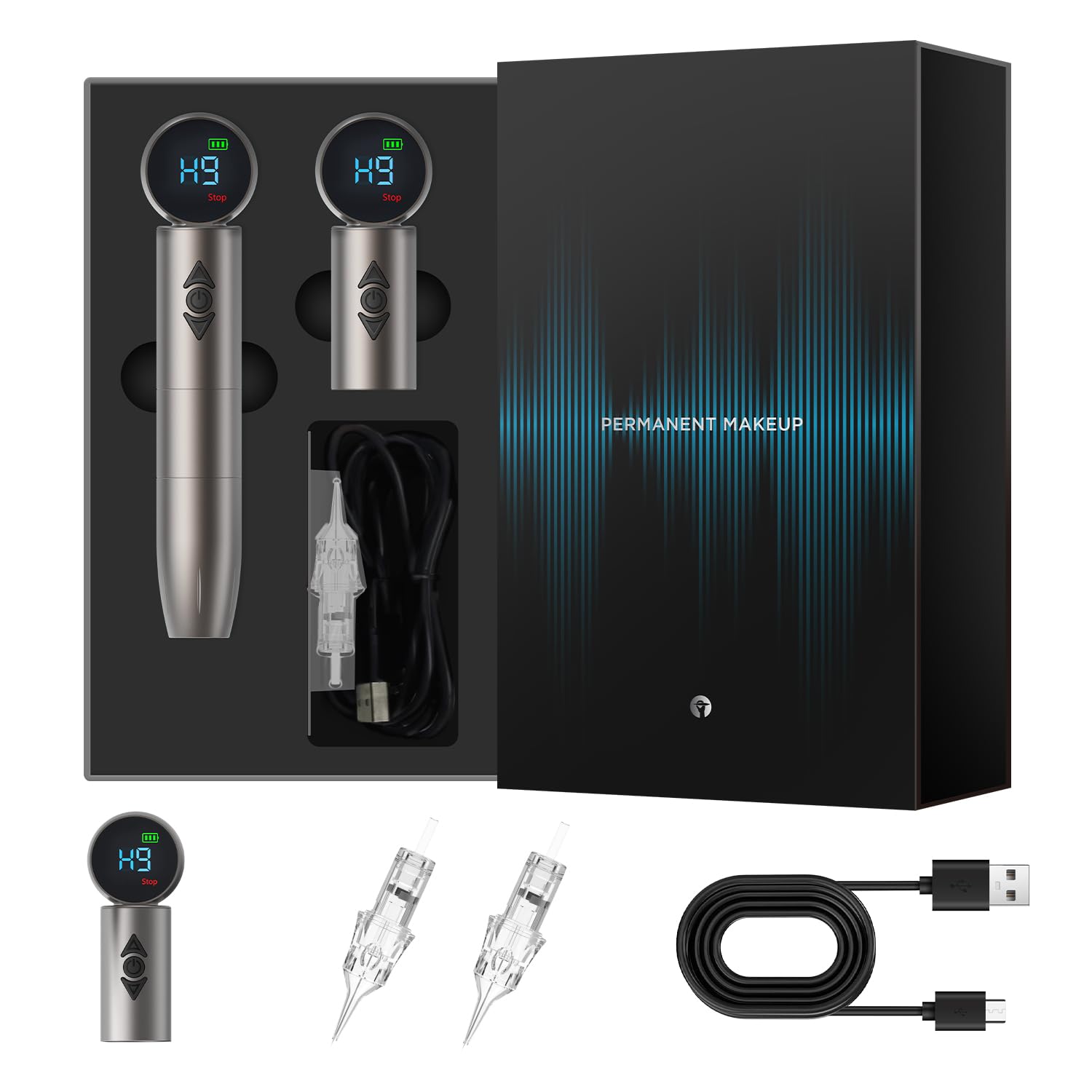 Machine à tatouer sans fil CHUSE V6 (deux batteries)